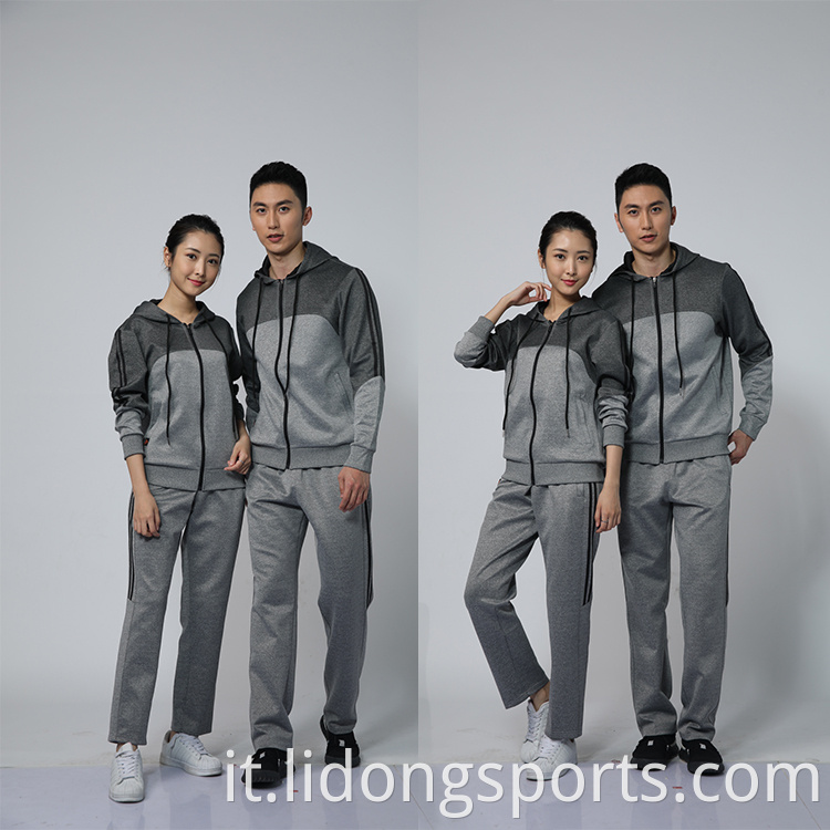 Lidong Chinese Factory Wholesale Causal Cotton Tracksuit for Men